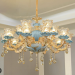 Elegant Ceramic Chandelier for Living Room